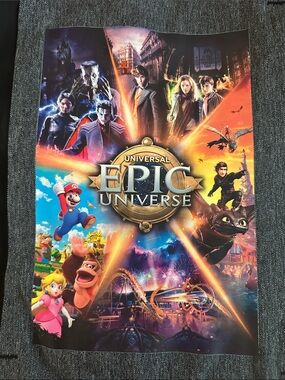 Universal Studios Orlando: Epic Universe grand opening backpack